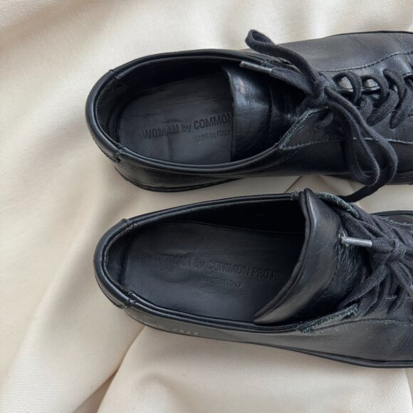 Common Projects Achilles Low Sneakers in Black, size 39 - Picture 3 of 7
